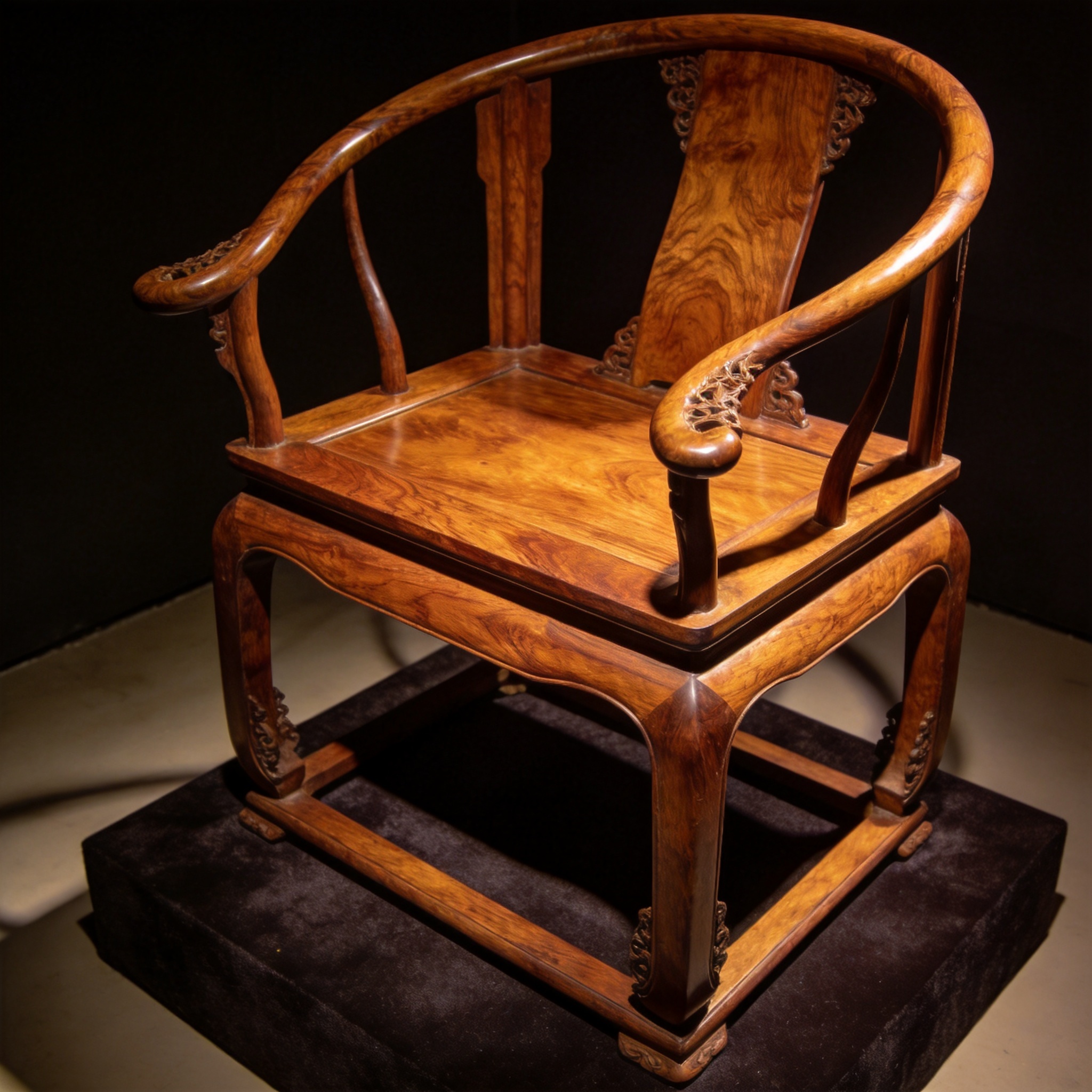 Ming Dynasty Huanghuali Armchair