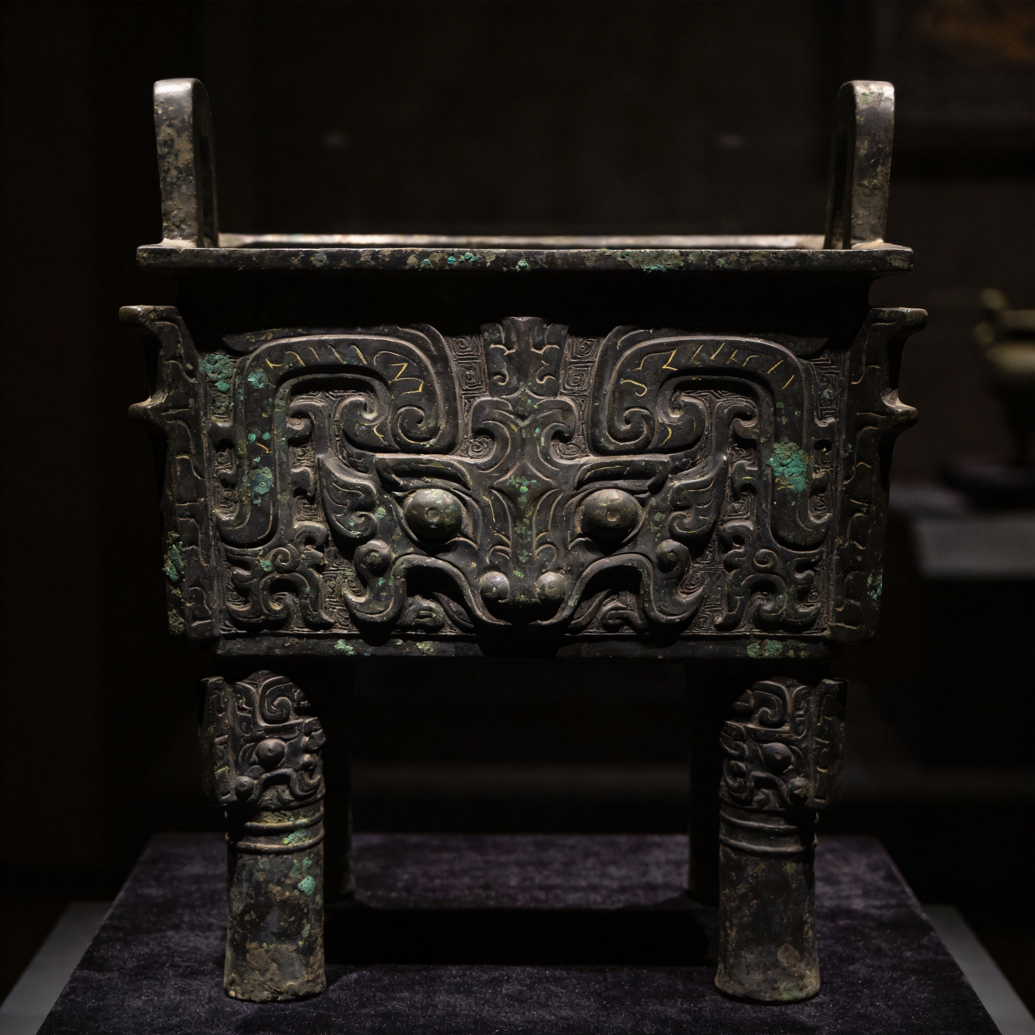 Shang Dynasty Bronze Ding